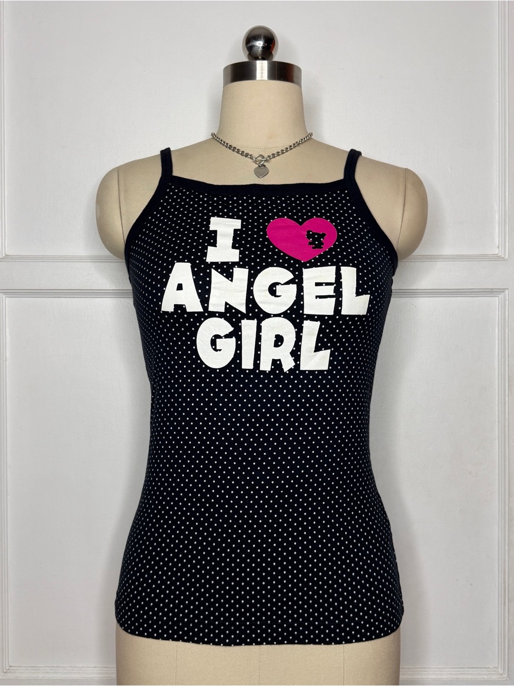 Angel Blue polkadot cami